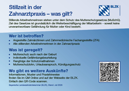 Stillzeit in der Zahnarztpraxis